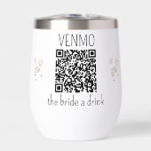 VENMO de Bride een Drink QR Code Bachelorette Part (Voorkant)