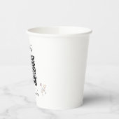 VENMO de Bride een Drink QR Code Bachelorette Part Papieren Bekers (Links)