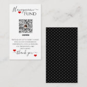 Venmo Huwelijkscadeaus Reisregister Informatiekaartje (Voorkant / Achterkant)