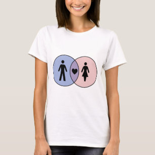 Venn Diagram Boy + Girl T-shirt
