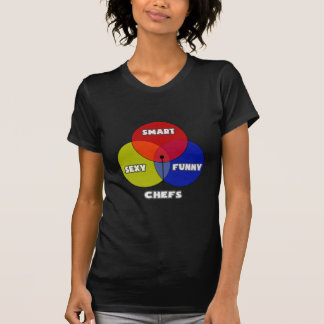 Venn-diagram .. Chef-koks T-shirt