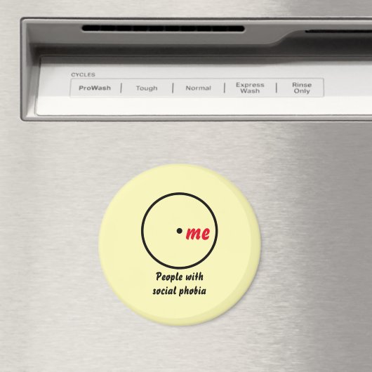 Venn-diagram magneet met enkelvoudige diagnose (Insitu (Vaatwasser))