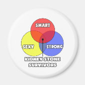 Venn-diagram .. Niersteenoverlevenden Magneet (Voorkant)