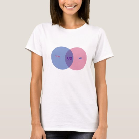Venn Diagram T-Shirt (Voorkant)