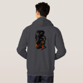 Vénom filaire : Conception Sweat - shirt à capuche (Dos entier)