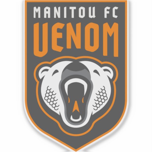 Venom-Manitou FC 6x6 Sticker (Voorkant)