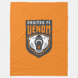 Venom-Manitou FC Fleece Blanket (Oranje)
