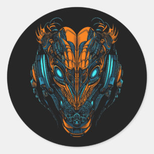 Venom Protocol Ronde Sticker