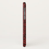 Venom Red en Black Snake Skin Pattern Case-Mate iPhone Case (Achterkant/links)
