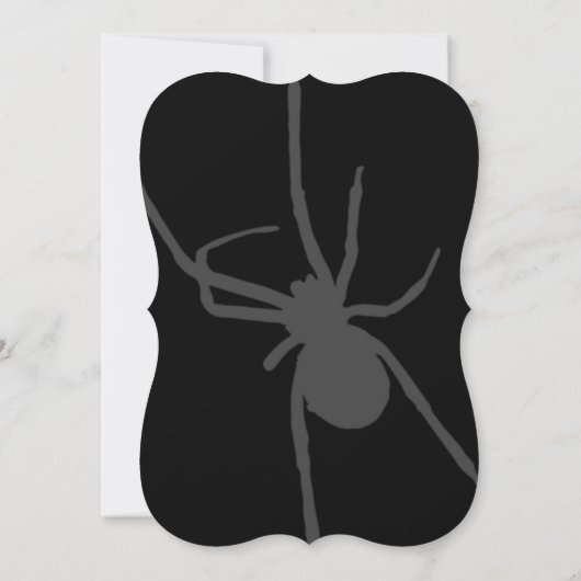 Venomous - Simplement Élégant Faire-part de mariag (Dos)