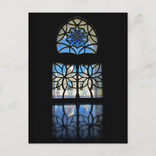 Venster 2 moskee Foyer Briefkaart