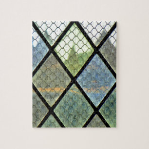 Venster Art. Legpuzzel