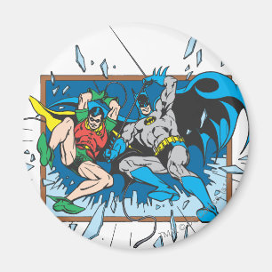 Venster Batman en Robin Shatter Magneet