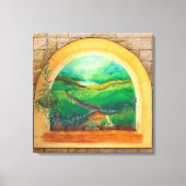 Venster Canvas Afdruk (Voorkant)