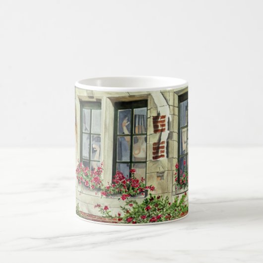 Venster Franse winkel Koffiemok (Center)