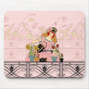 VENSTER GARDEN, ART DECO LADY: PEACHY PINK MUISMAT