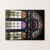 Venster Glas in lood Legpuzzel (Horizontaal)