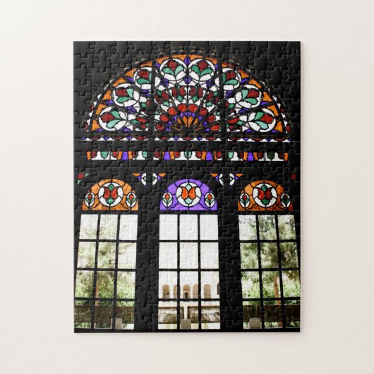 Venster Glas in lood Legpuzzel (Verticaal)