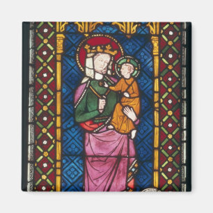Venster Glas in lood Magneet