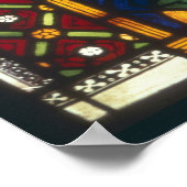 Venster Glas in lood Poster (Hoek)