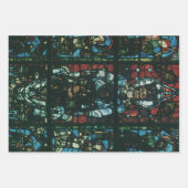 Venster Glas in lood religieuze kerk Inpakpapier Vel (Voorkant 2)