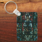 Venster Glas in lood  religieuze kerk Sleutelhanger (Voorkant)