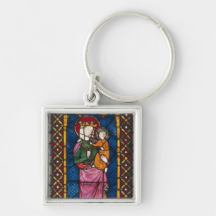 Venster Glas in lood Sleutelhanger