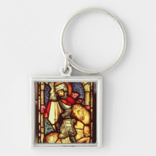 Venster Glas in lood Sleutelhanger