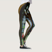Venster Groen Zuid-Glas in lood Leggings (Rechts)