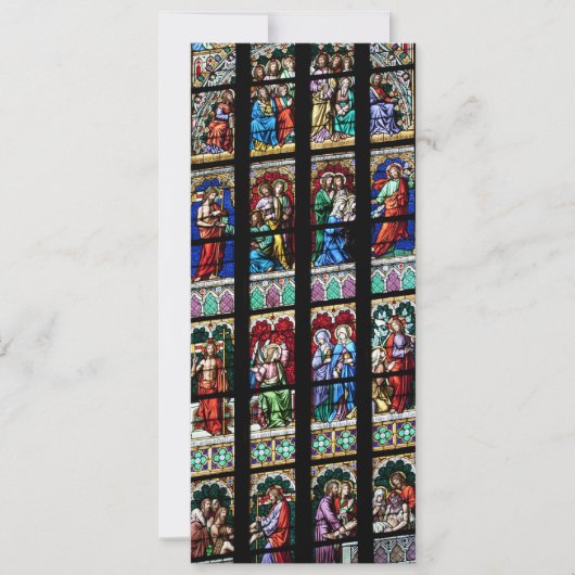 Venster Kleurrijk Glas in lood (Voorkant)