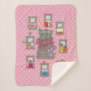 Venster  Kunst Sherpa Deken