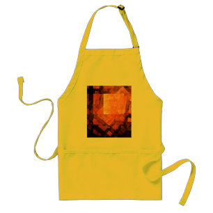 Venster Licht Abstract Art Apron Standaard Schort
