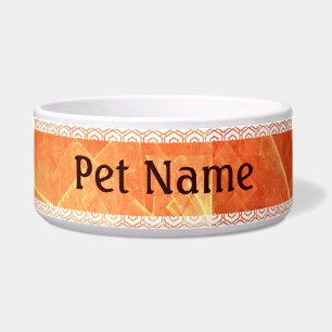 Venster Licht Abstract Art Dog Bowl Voerbakje