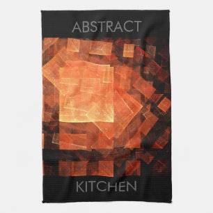 Venster Licht Abstract Kunstkeukenhanddoek Theedoek