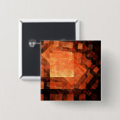 Venster Lichte Abstracte Art Button (vierkant) (Voorkant /achterkant)