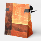 Venster Lichte Abstracte Kunst Bedankdoosjes (Achterkant)