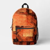 Venster Lichte Abstracte Kunst Bedrukte Rugzak (Voorkant)