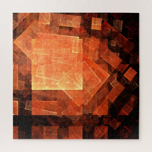 Venster Lichte Abstracte Kunst Legpuzzel (Verticaal)