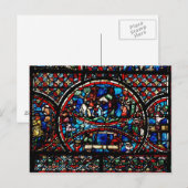 Venster met de Goede Samaritaan Briefkaart (Voorkant / Achterkant)