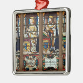 Venster met Louis de Bourbon Metalen Ornament (Links)