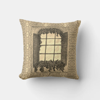 Venster met luiken SEPIA Kussen