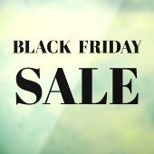 Venster Moderne winkel Zwart venster op vrijdag Ve Raamsticker (Vel 3)