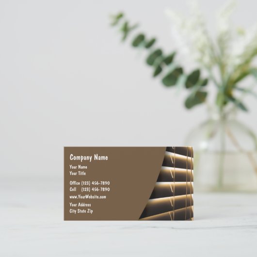 Venster Modes Visitekaartjes (Staand voorkant)