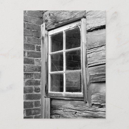 Venster naar Yesteryear Briefkaart (Voorkant)