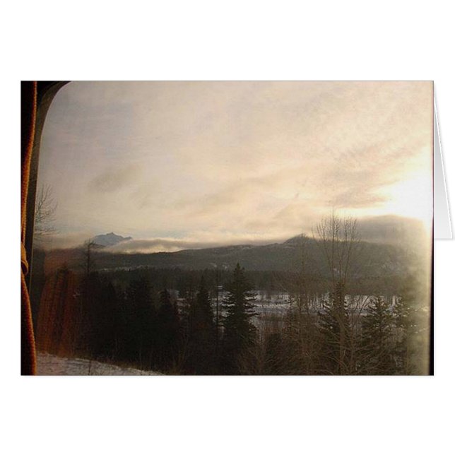 Venster op een Winterwereld (Voorkant Horizontaal)