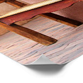 Venster Oude stad Albuquerque-winkel Poster (Hoek)