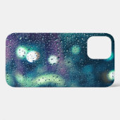 Venster  regendruppels, effect Case-Mate iPhone case (Achterkant (horizontaal))