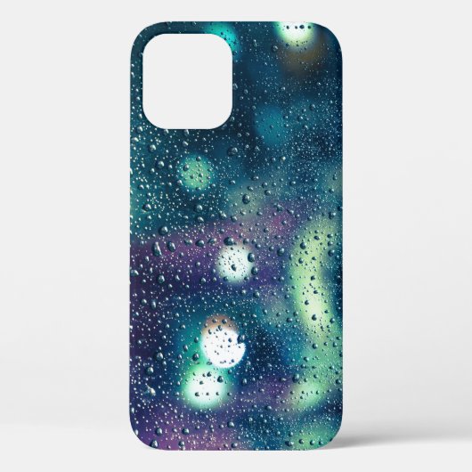 Venster  regendruppels, effect Case-Mate iPhone case (Achterkant)