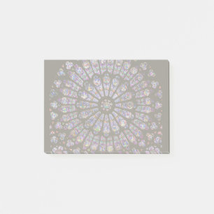 Venster Roos Notre Dame Cathedral Parijs Post-it® Notes