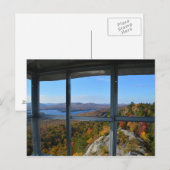 Venster tot Bald Mountain Briefkaart (Voorkant / Achterkant)